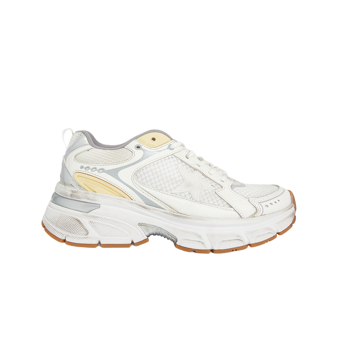 (W) 골든구스 라이트스타 스니커즈 화이트((W) Golden Goose Light Star Sneakers White) - 1