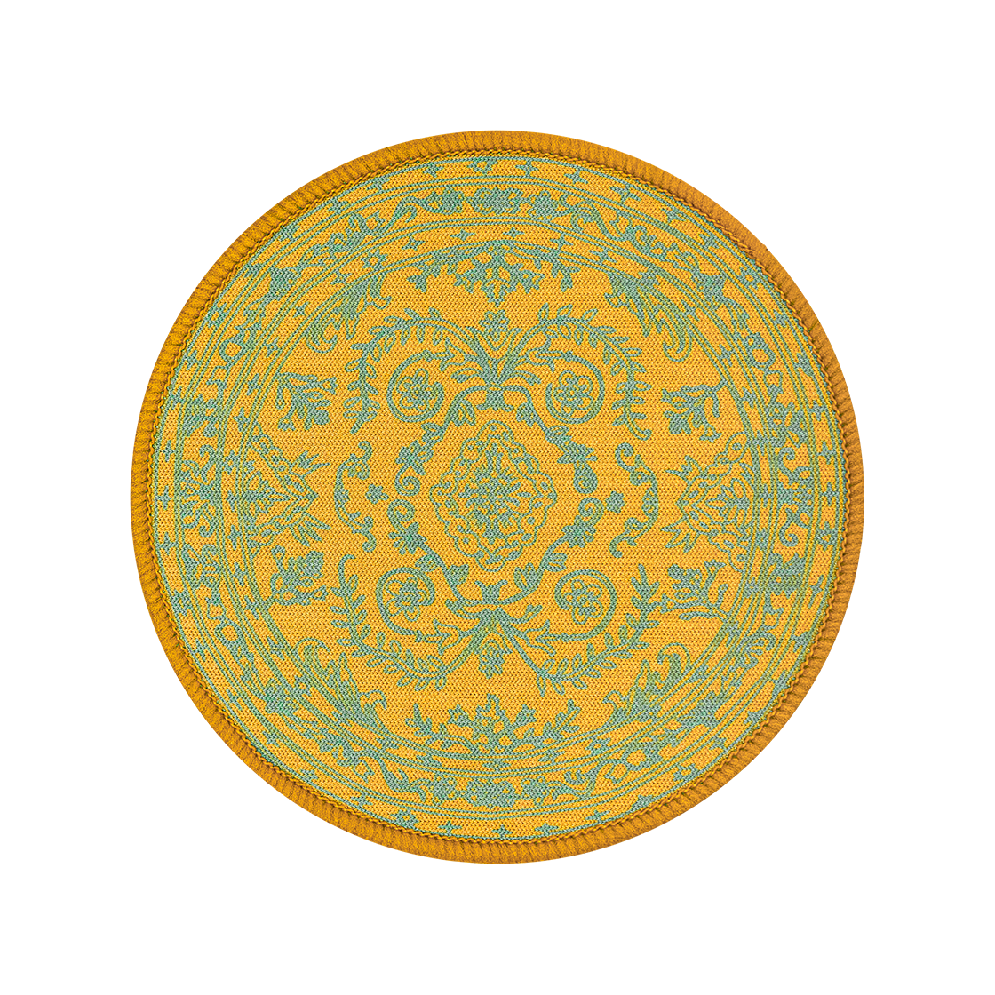 세이투셰 두들 페르시안 코스터 옐로우(Say Touche Doodle Persian Coaster Yellow)