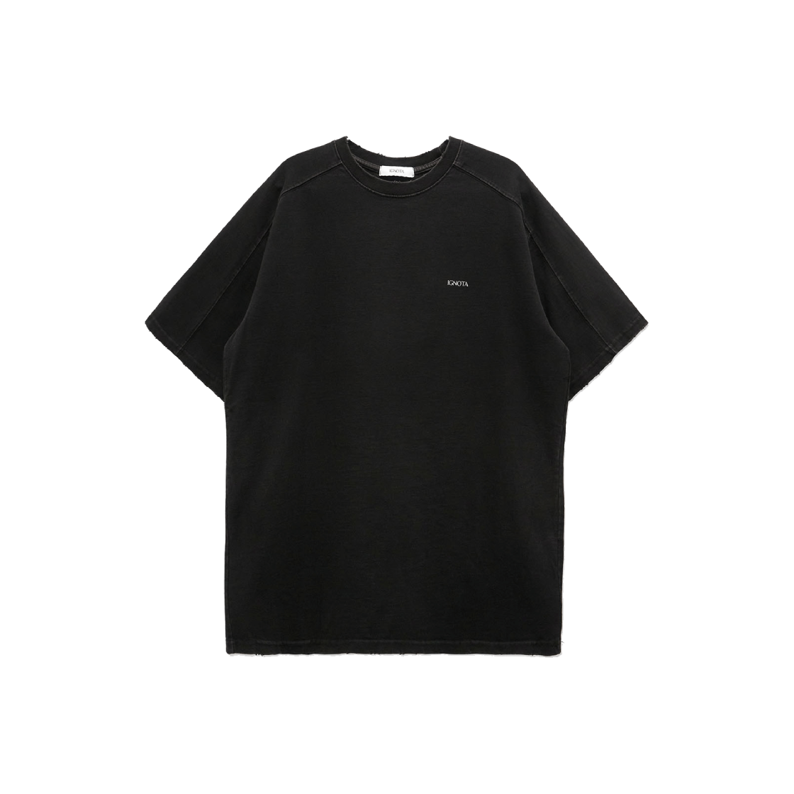 IGNTCR229 Ignota Core:12 Fossil SS T Shirts Black