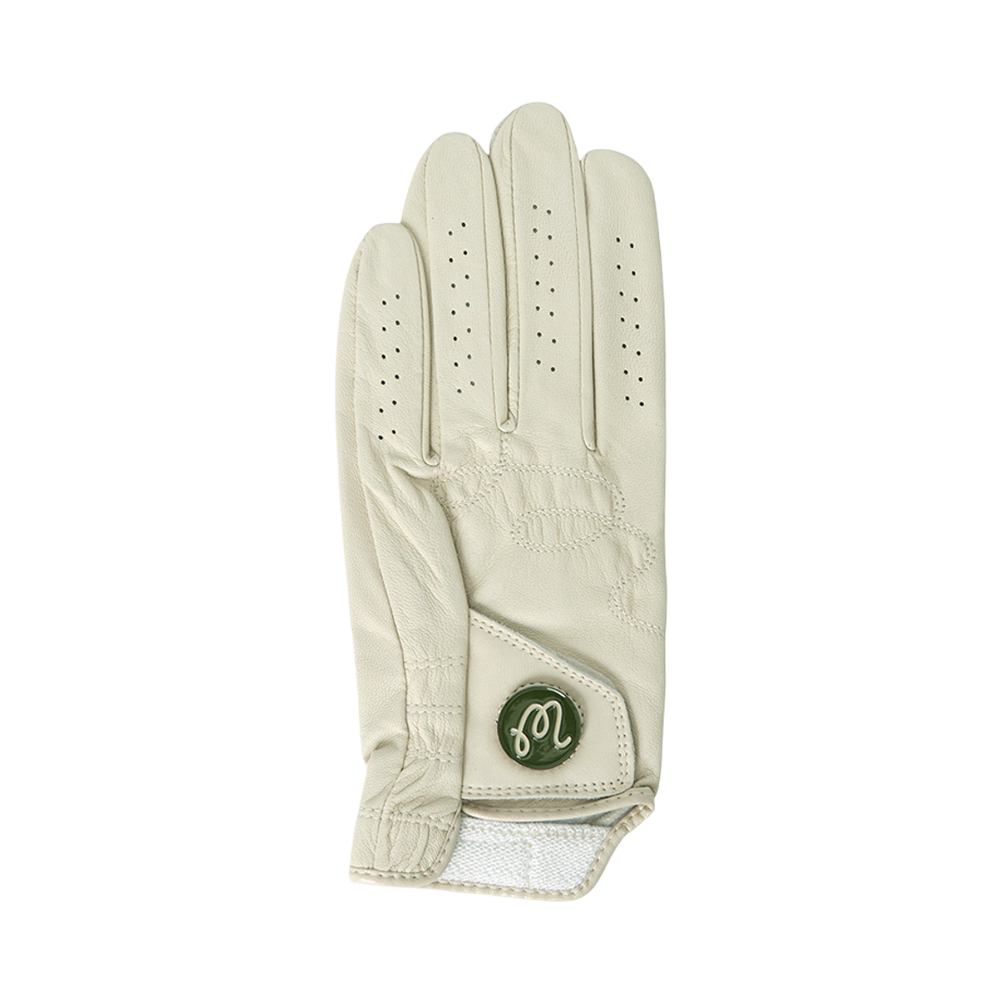 말본 골프 골프 글로브 레프트 핸드 아이보리(Malbon Golf Golf Gloves Left Hand Ivory)