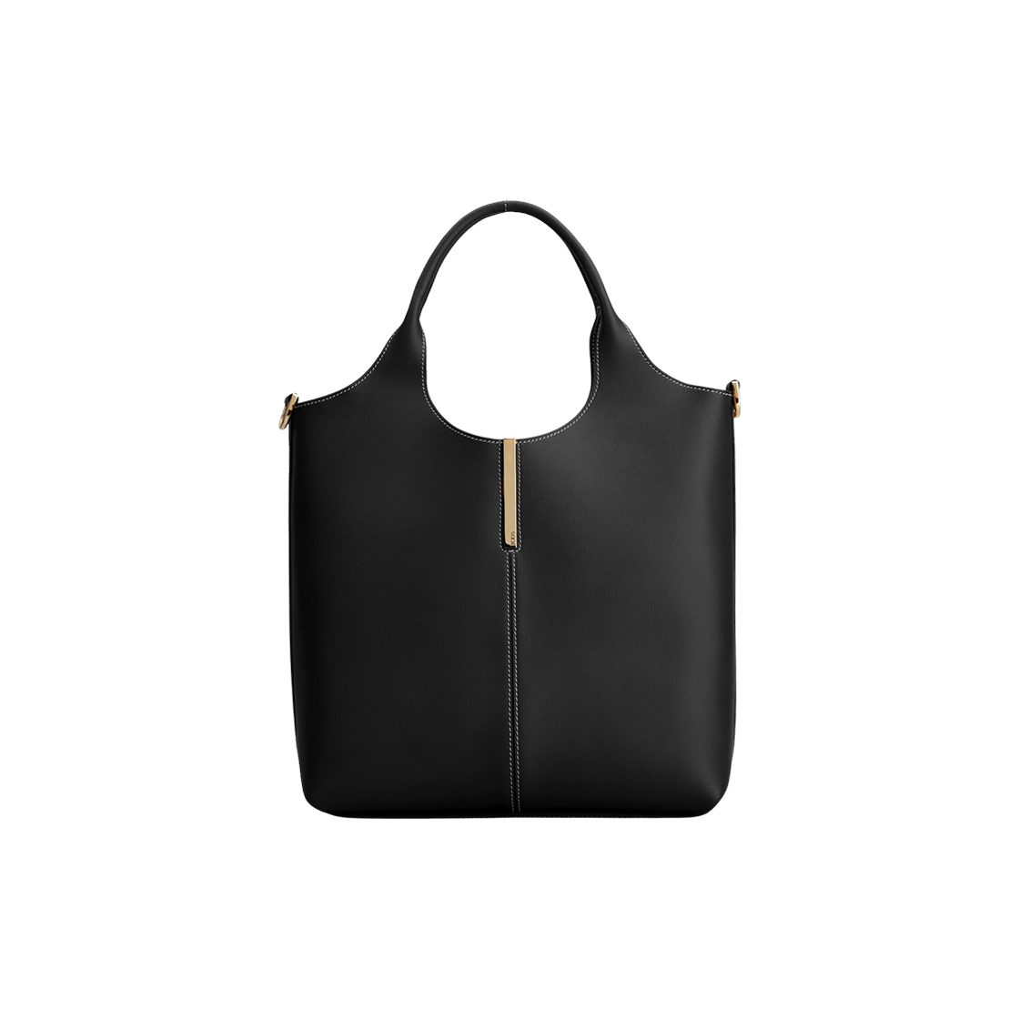 XBWEBRF0200UBLB999 Tod's Shopping Bag in Leather Small Black