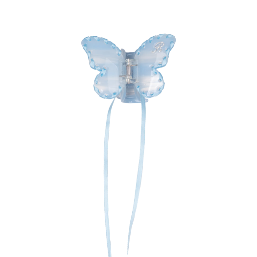 P0000ENJ Roughneck Butterfly Hair Clip Blue