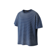 ROARINGRAD Washed Indigo Stripe T-Shirt Blue