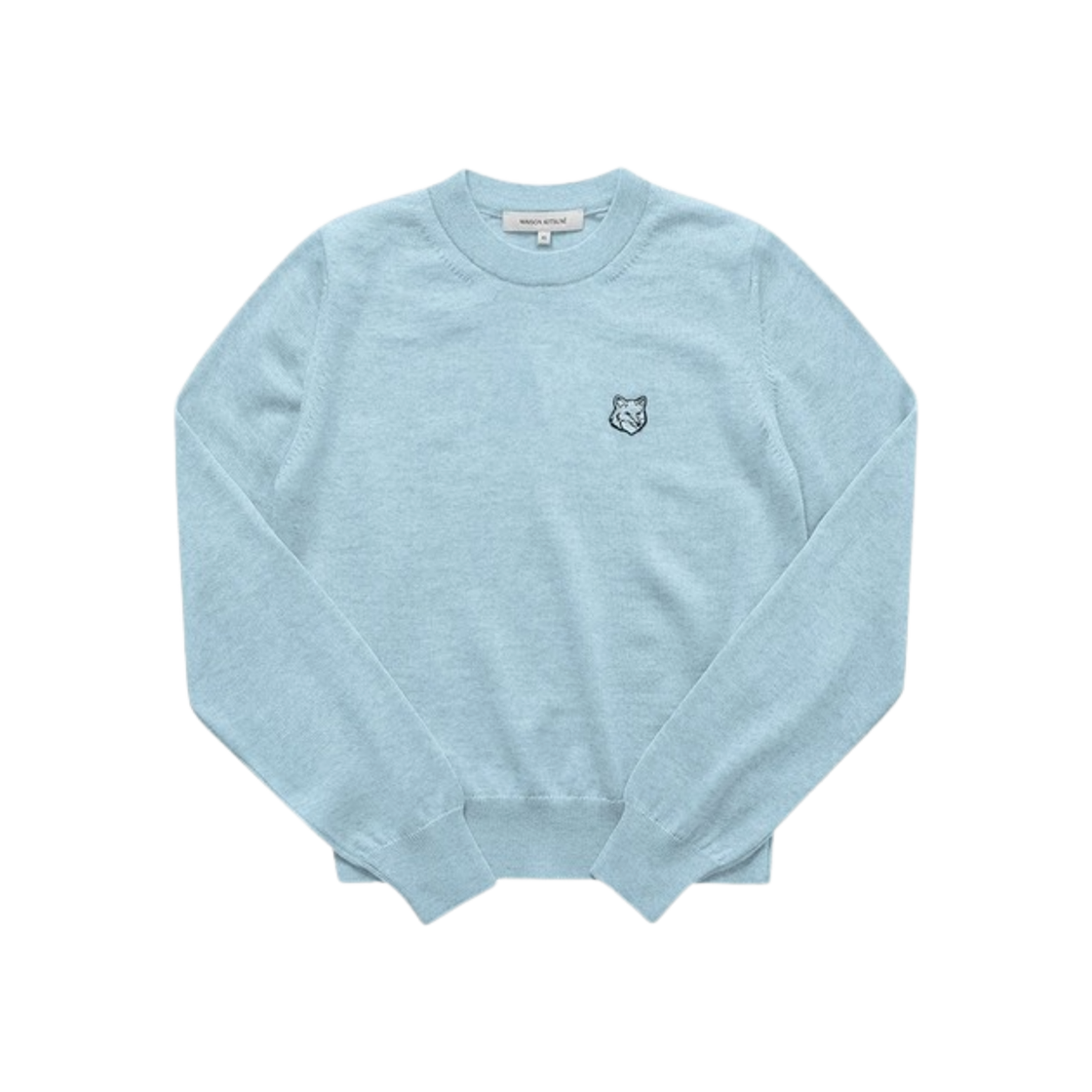 MW00801KT1036-0142 (W) Maison Kitsune Bold Fox Head Patch Regular Jumper Hortensia