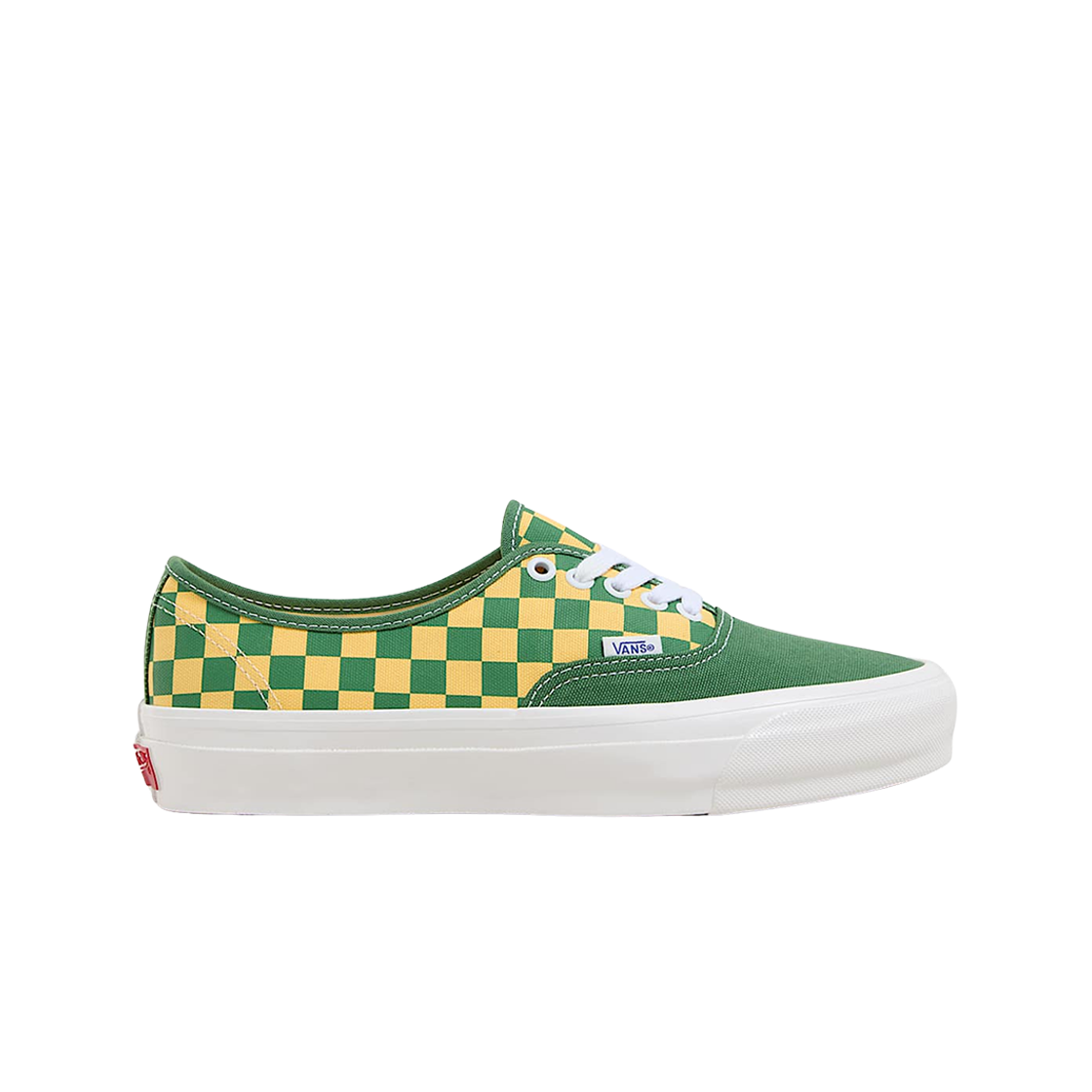 VN000EBNBR1 Vans Premium Authentic 44 Checkerboard Green