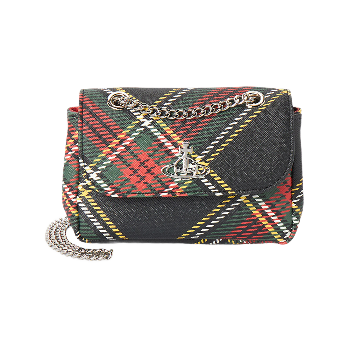 5C01000CW-S0022-N302 Vivienne Westwood Small Purse Chain Cross Bag Multi