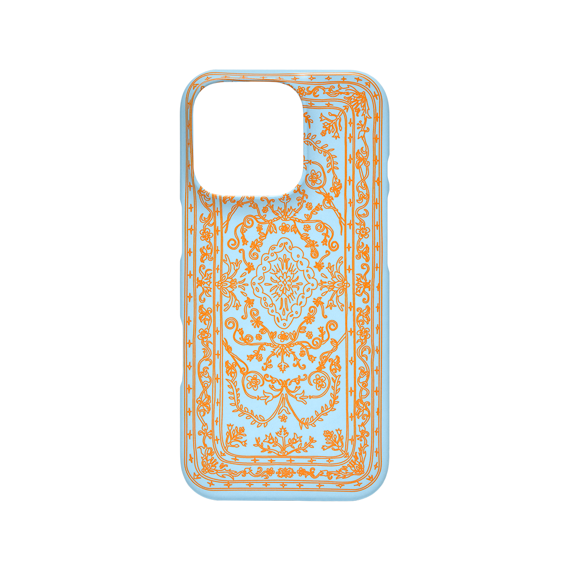 [18% 쿠폰] 세이투셰 두들 페르시안 폰케이스 스카이 블루([18% 쿠폰] Say Touche Doodle Persian Phonecase Sky Blue)