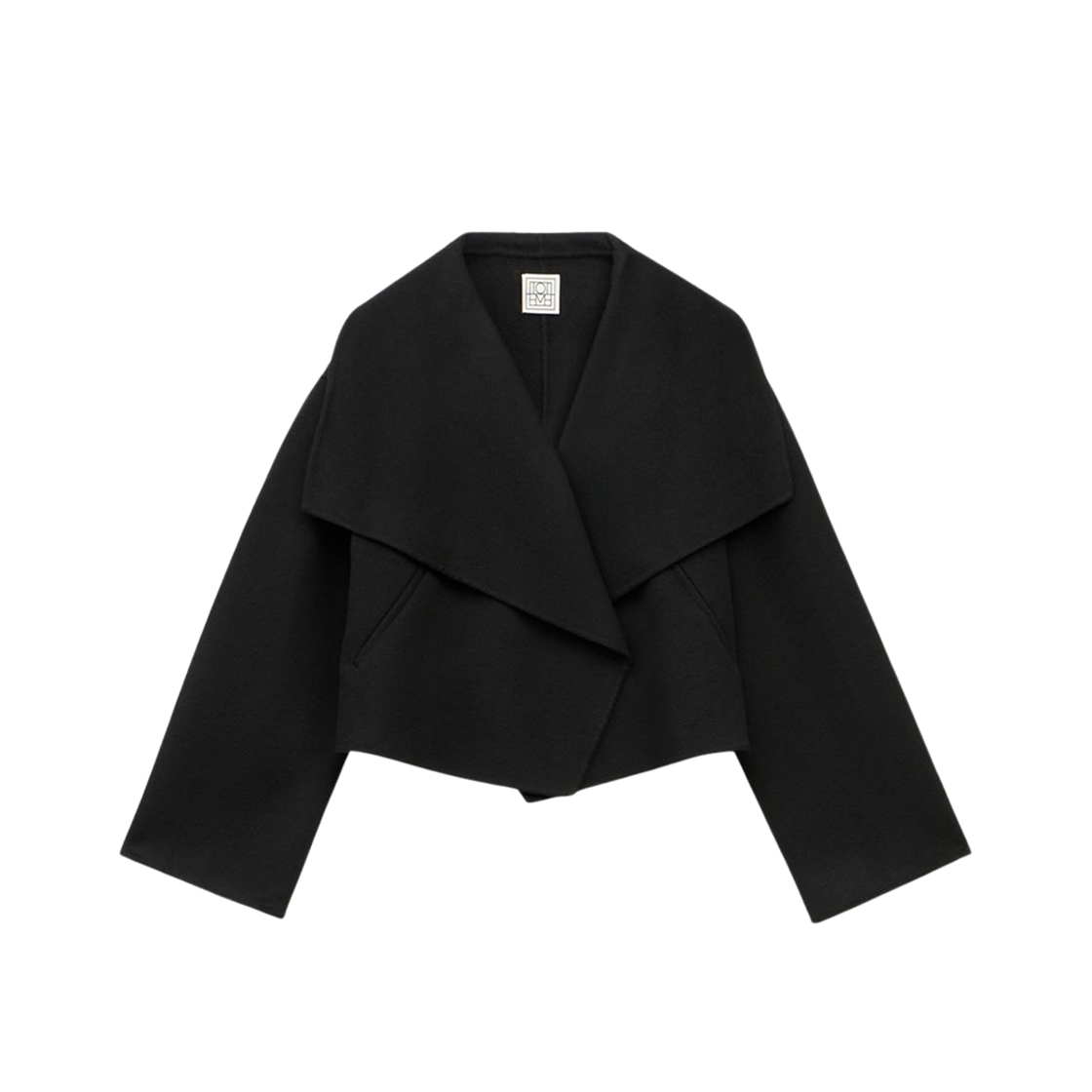 (W) 토템 시그니쳐 더블 자켓 블랙((W) Toteme Signature Double Jacket Black)