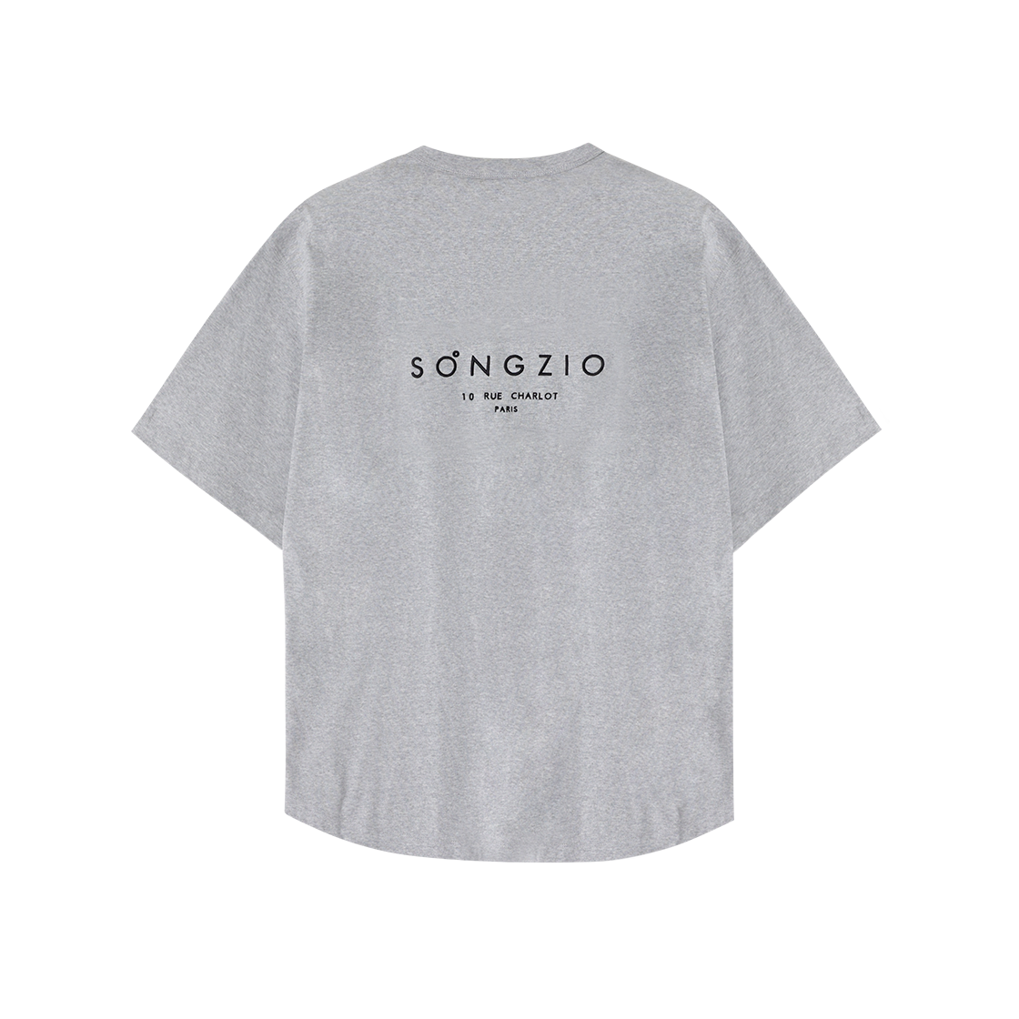 송지오옴므 오리진 파리 티셔츠 멜란지 그레이