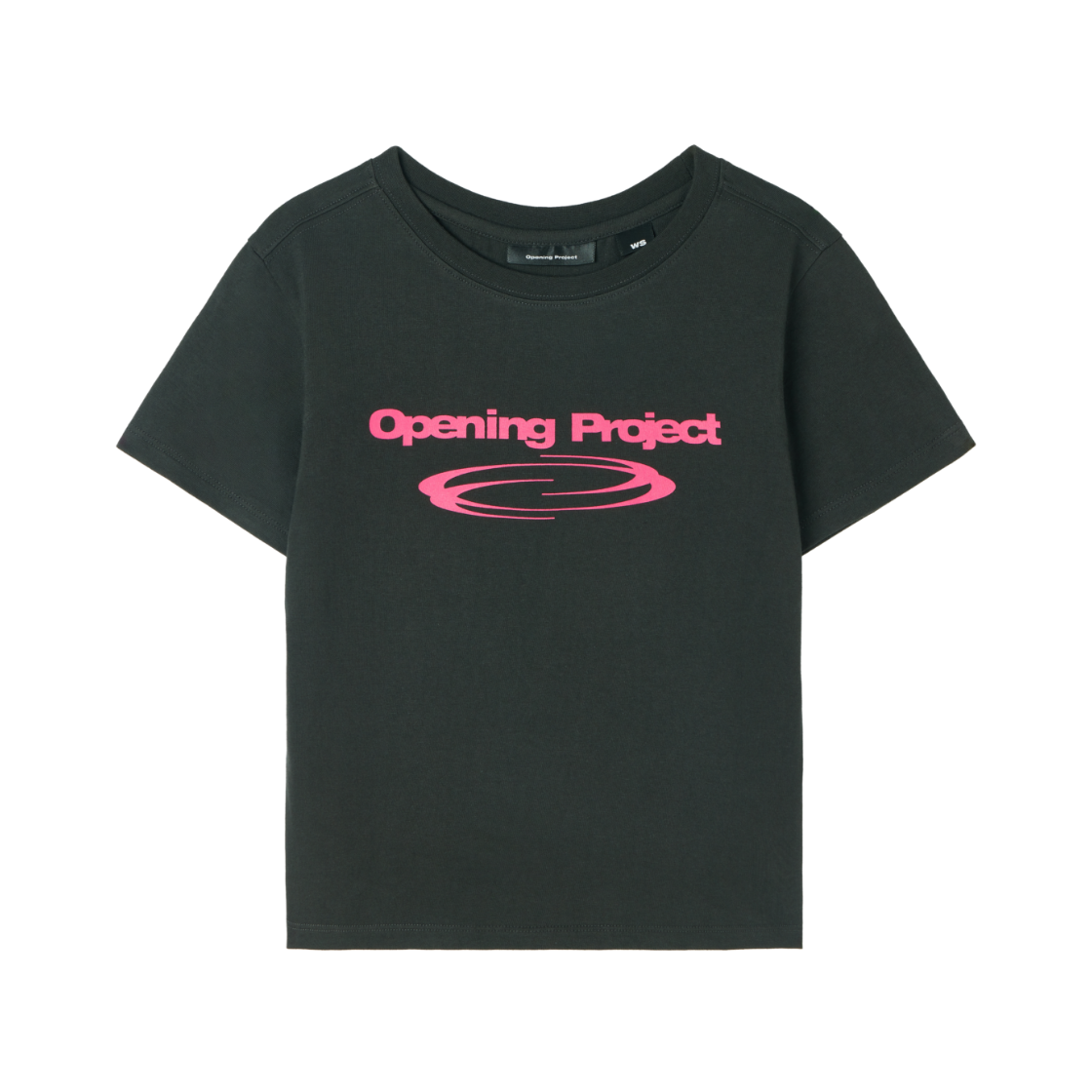 오프닝프로젝트 W 아이덴티티 티셔츠 차콜 | Opening Project