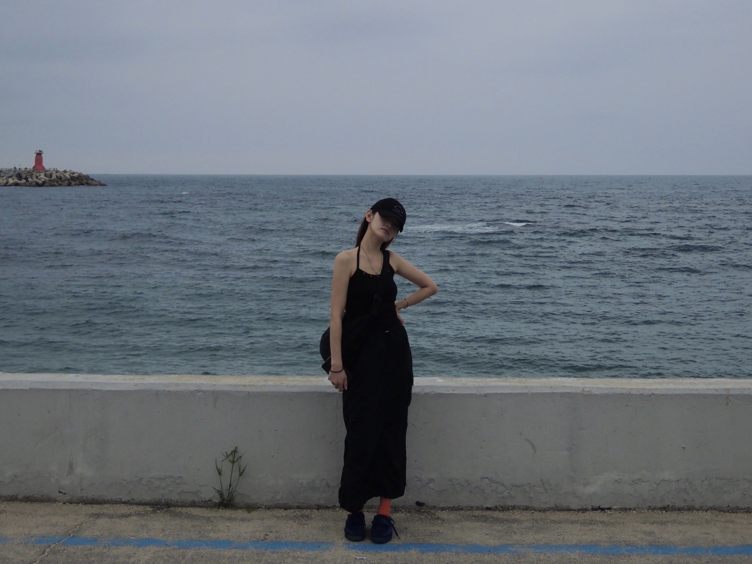 Mischief Rhombus Cotton Ball Cap Charcoal, Lemaire Small Soft Game Bag Nylon Canvas Black 착용 스타일 - 4