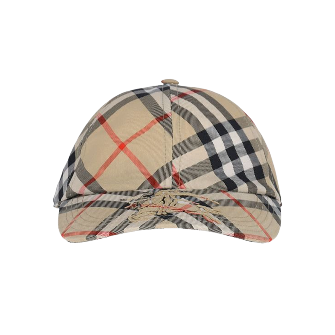 8100741 Burberry Embroidered Canvas Baseball Cap Sand