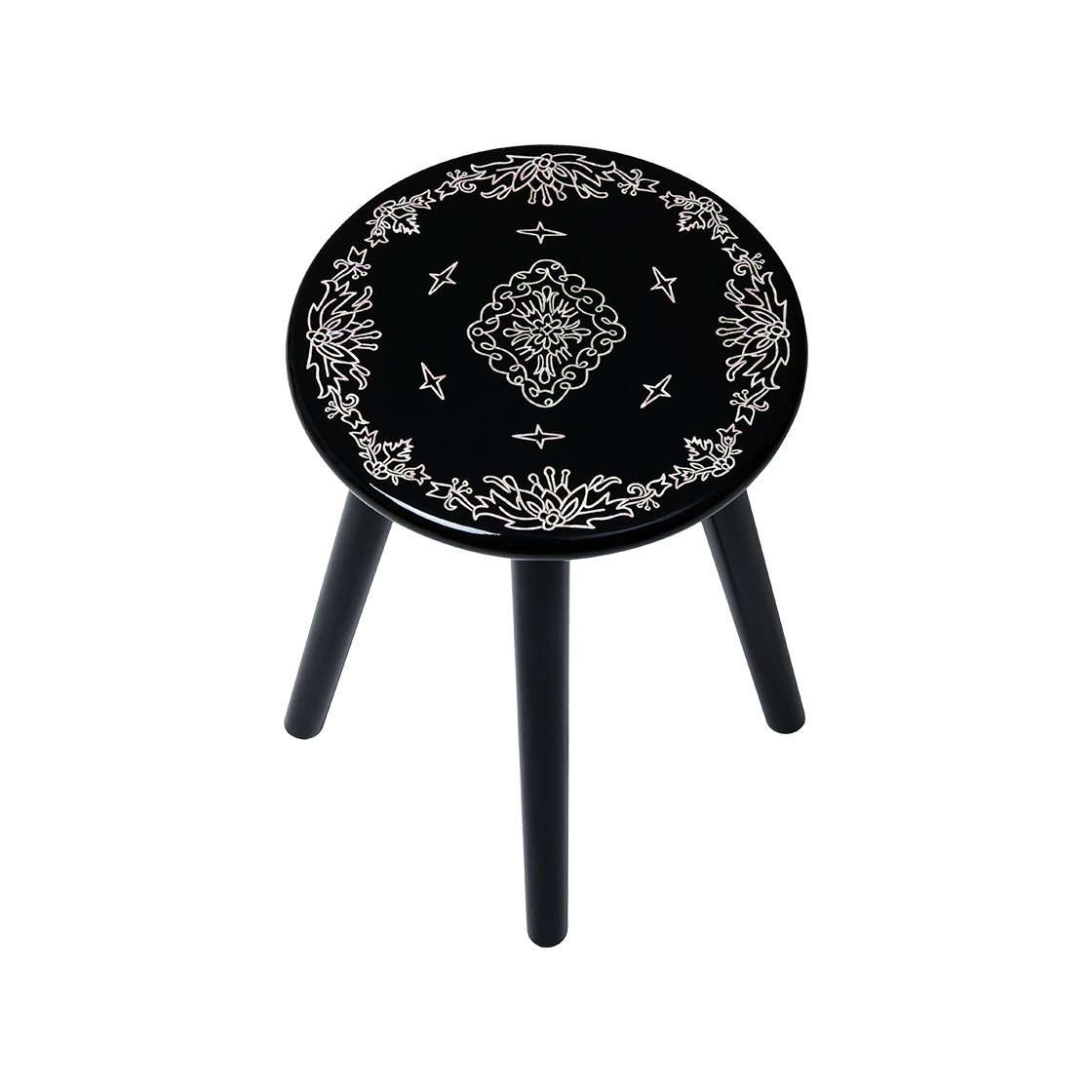 _SAYTOUCHE115 Say Touche Doodle Persian Jagae Stool B-type