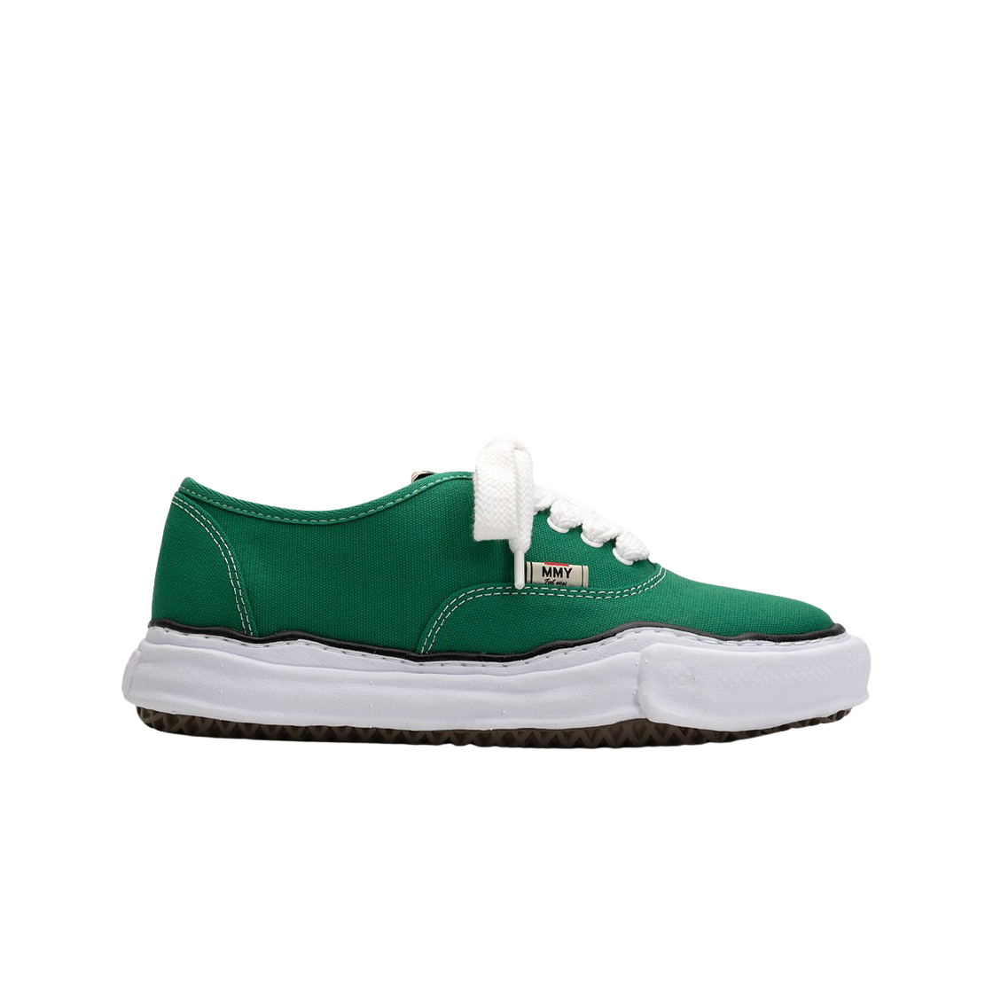 메종 미하라 야스히로 베이커 OG 솔 캔버스 로우 컷 스니커즈 CL 그린(Maison Mihara Yasuhiro Baker OG Sole Canvas Low Cut Sneakers CL Green)