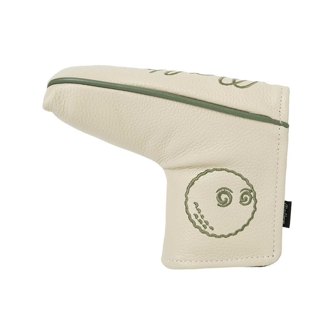 M9286-CRM Malbon Golf Golf Blade Putter Headcover Beige