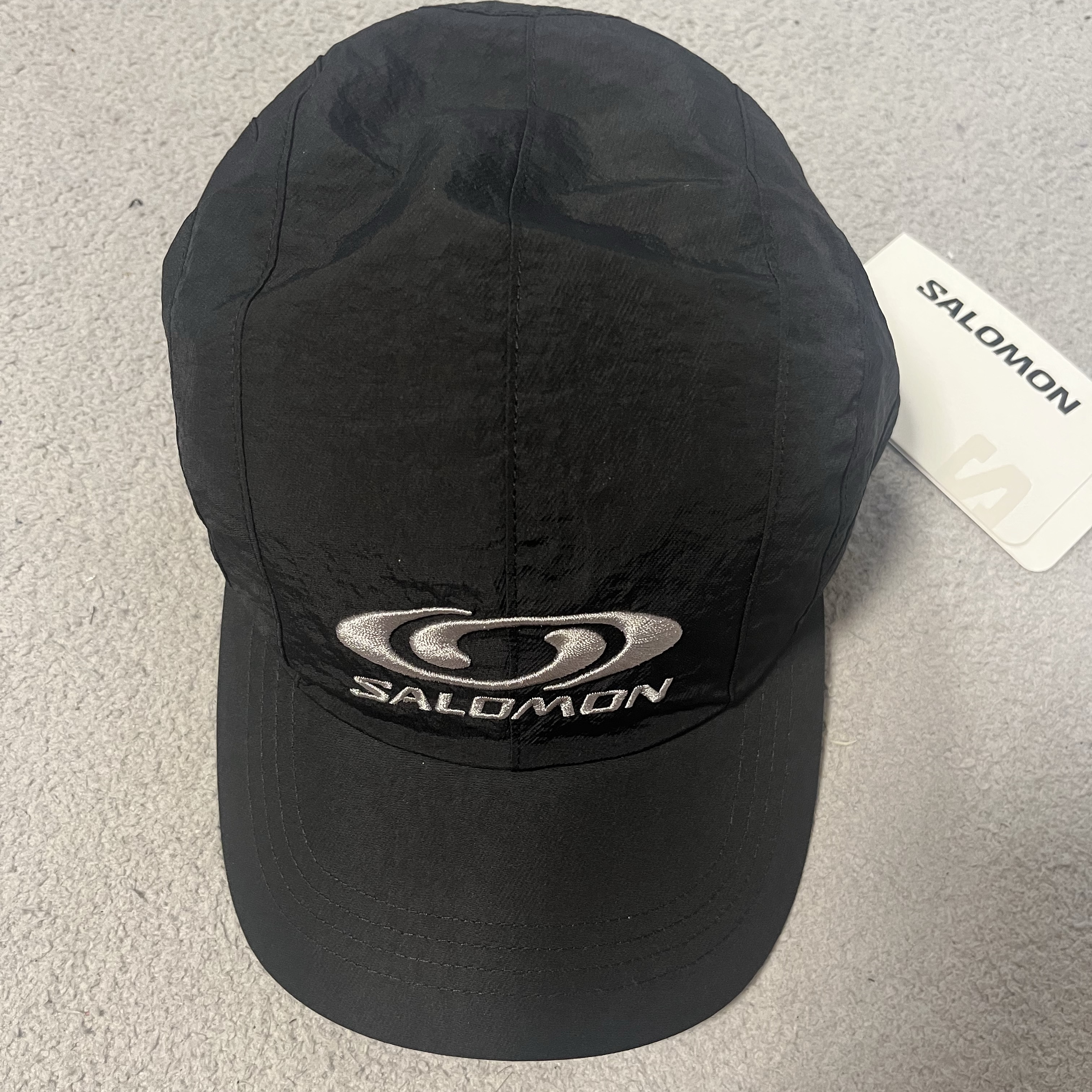 Salomon Link Camp Cap Black 착용 스타일 - 2