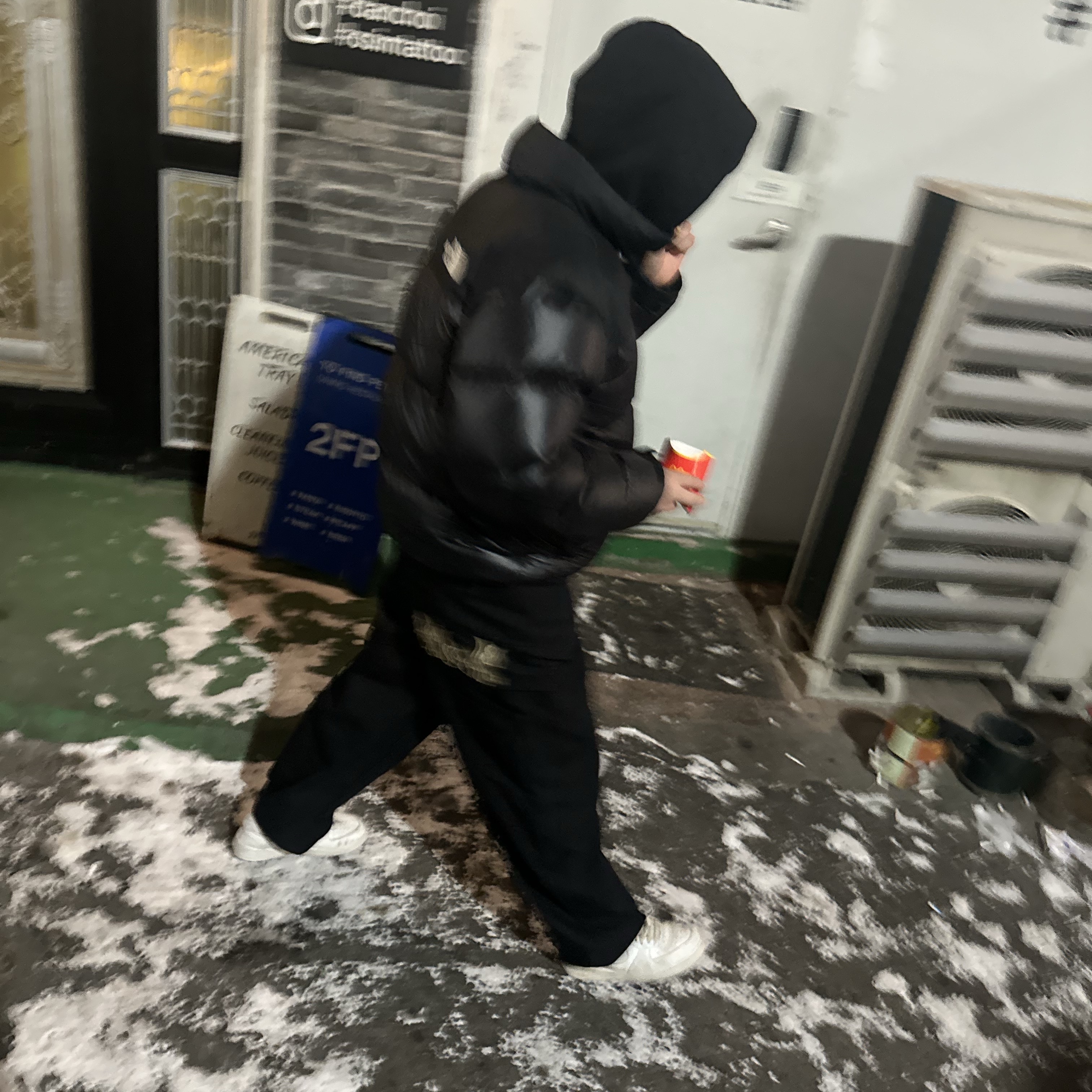 The North Face White Label Novelty Nuptse RDS Down Jacket Black, Nike Air Force 1 '07 Low White 착용 스타일