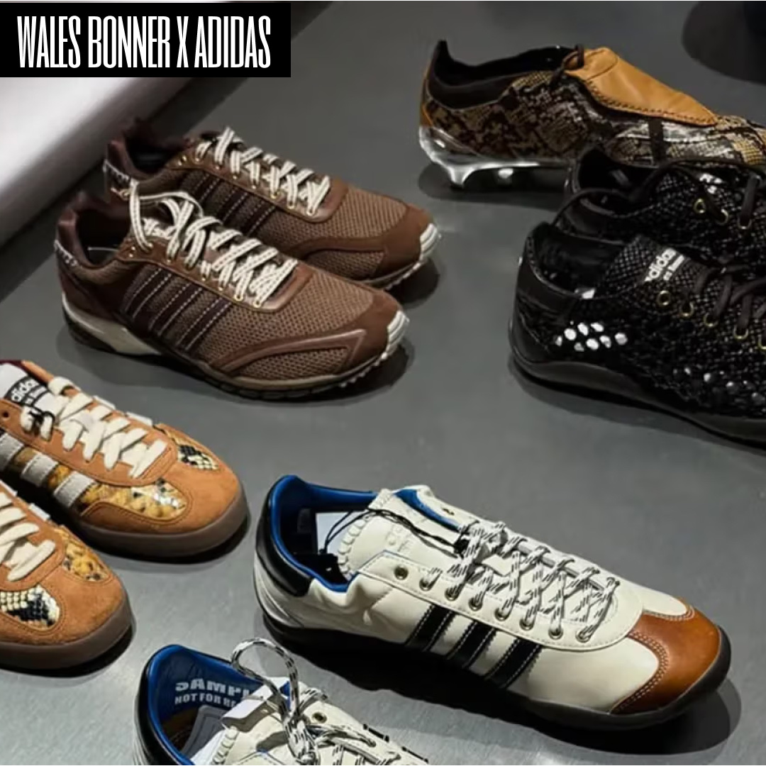 Adidas x Wales Bonner Pony Tonal Samba Core Black Cream White, Adidas x Wales Bonner Samba Wonder Clay Royal Blue 착용 스타일 - 2