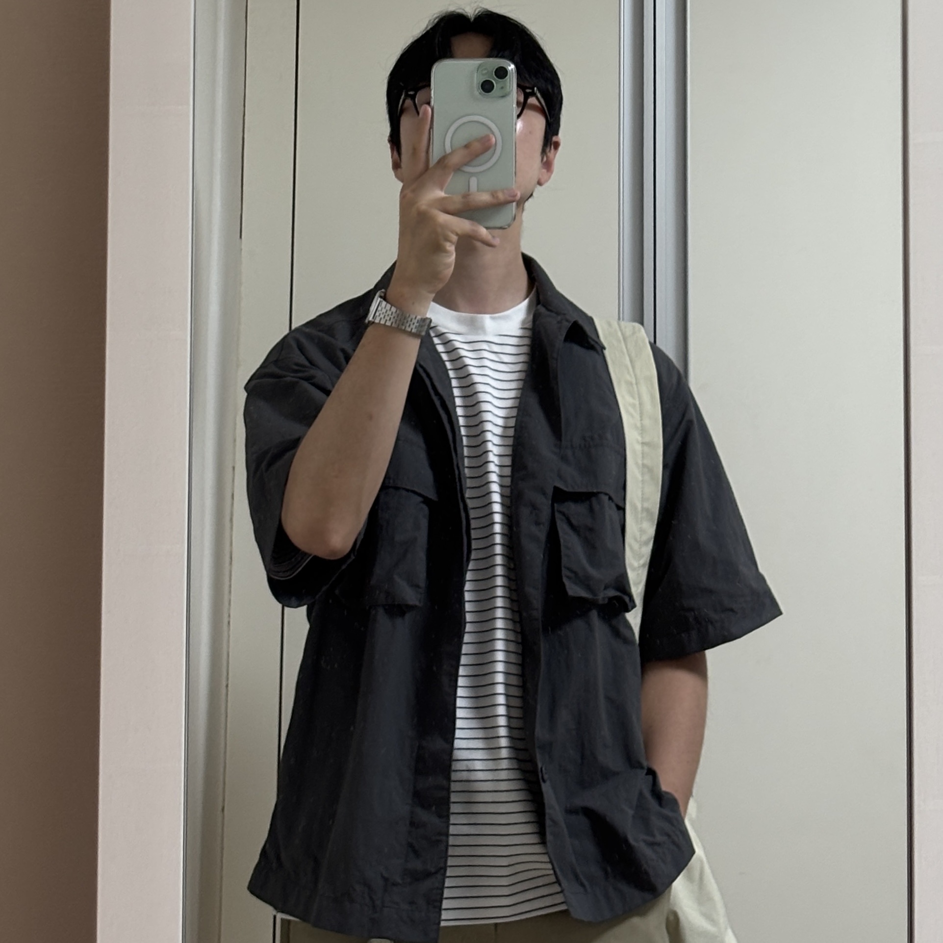 Puma Vaderon Black 착용 스타일 - 2