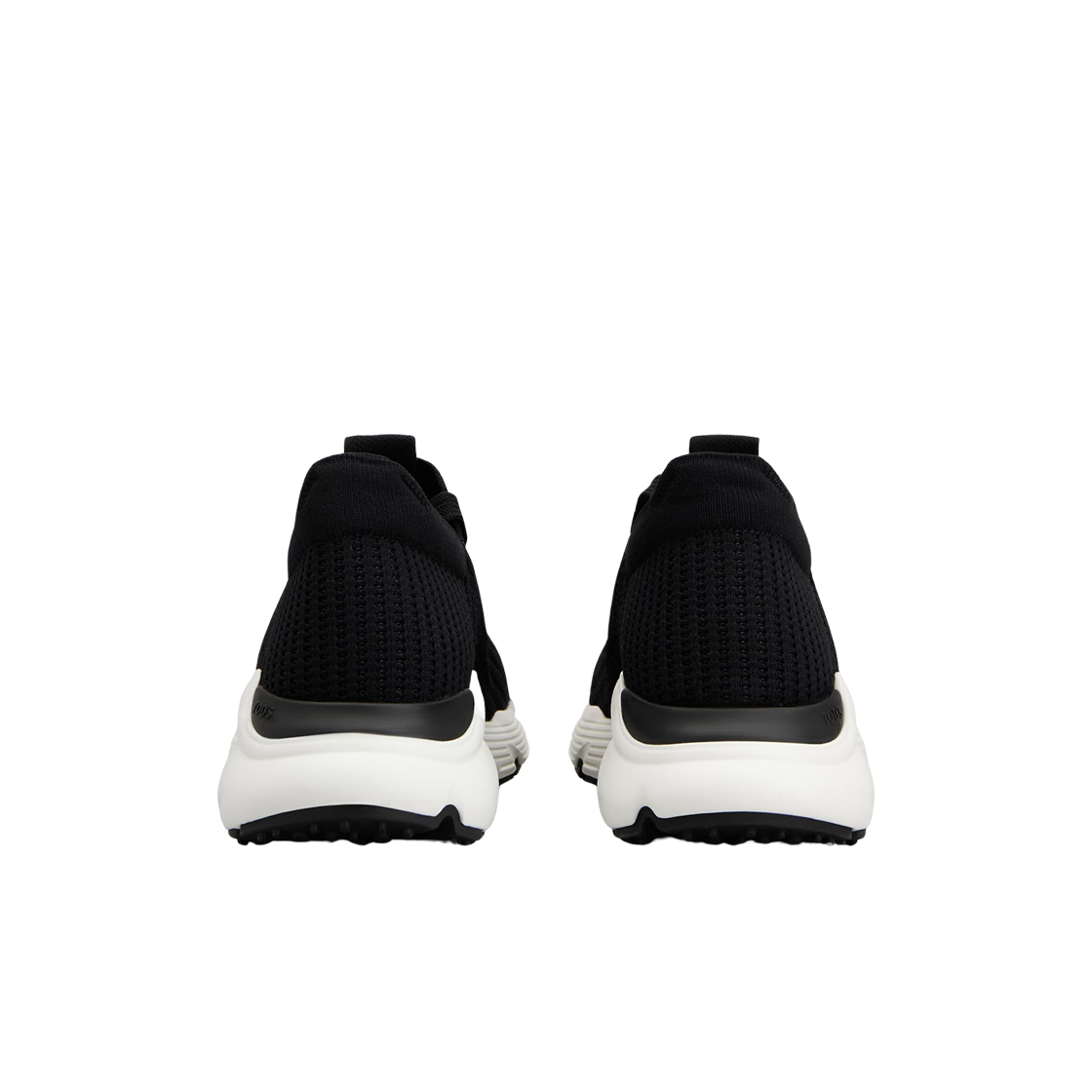 (W) 토즈 삭스 패브릭 스니커즈 블랙((W) Tod's Sock Sneakers in Fabric Black) - 2