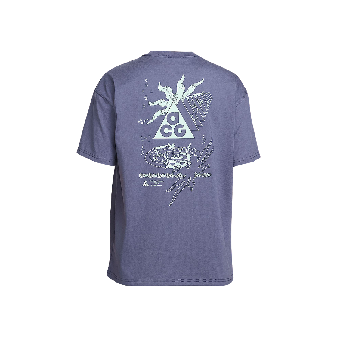 IH8660-508 Nike ACG Dri-Fit T-Shirt Sanded Purple - Asia