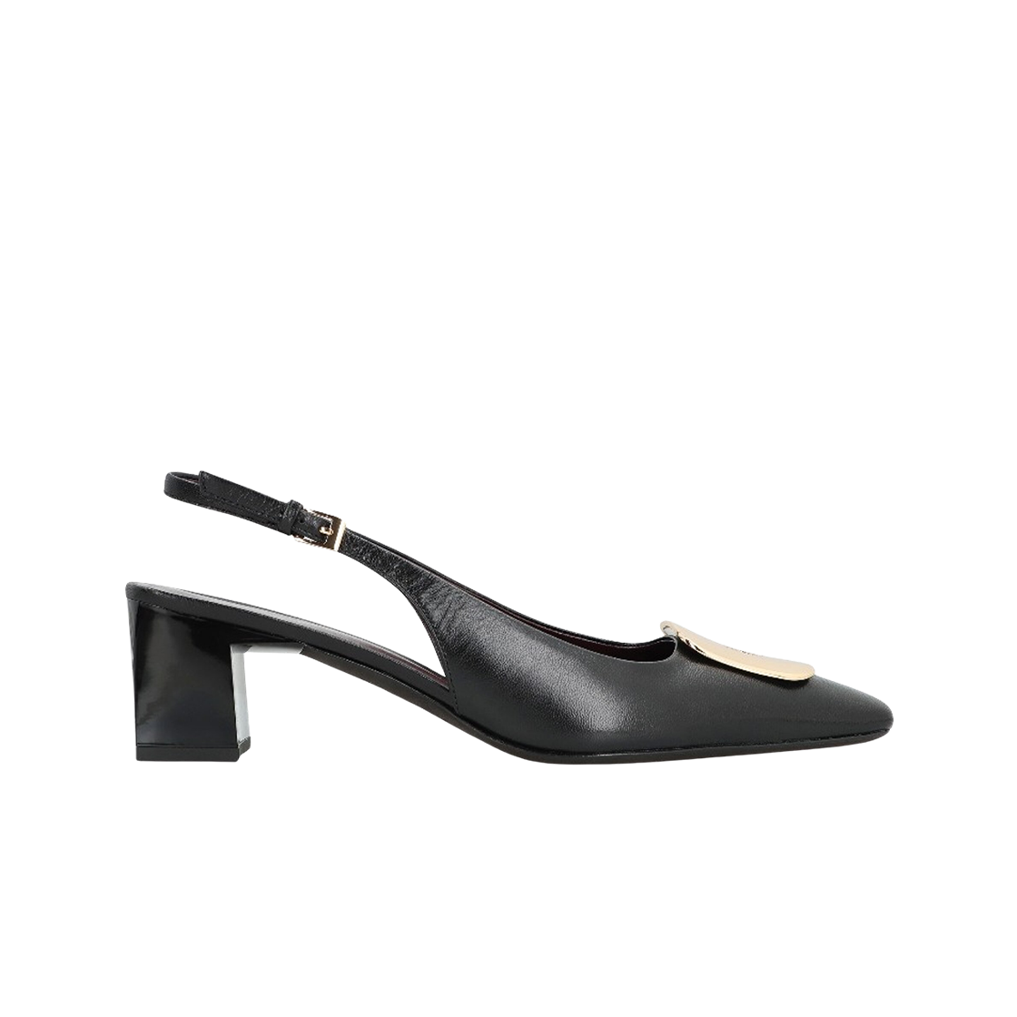 156479-006 (W) Tory Burch Georgia Slingback Pump Black