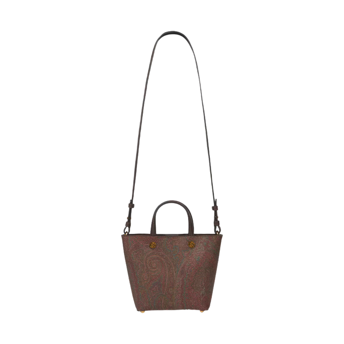 WP1D0043AA001M0019 Etro Mini Essential Arnica Tote Bag Brown