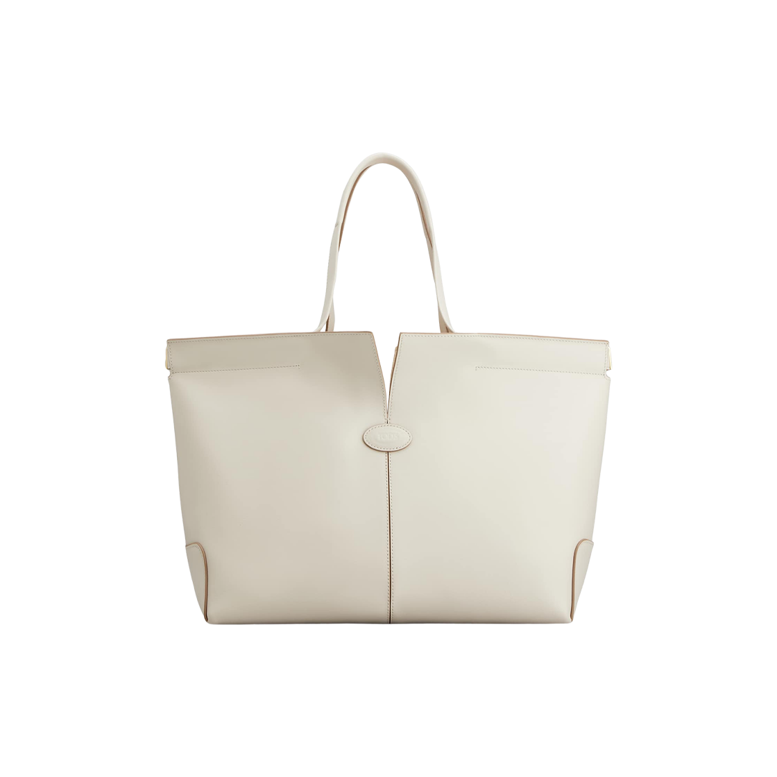 XBWDBMA0250RORB015 Tod's Di Bag Folio in Leather Medium White