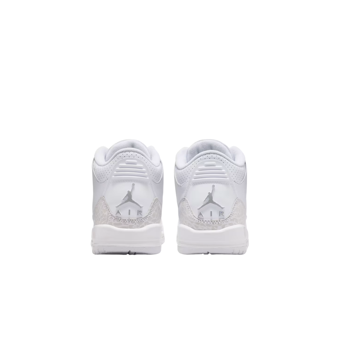 (GS) 조던 3 레트로 화이트 앤 실버((GS) Jordan 3 Retro White and Silver) - 3