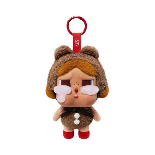 Pop Mart Crybaby Crying Again Series Plush Keyring Love Makes Us Cry (Opened Case)