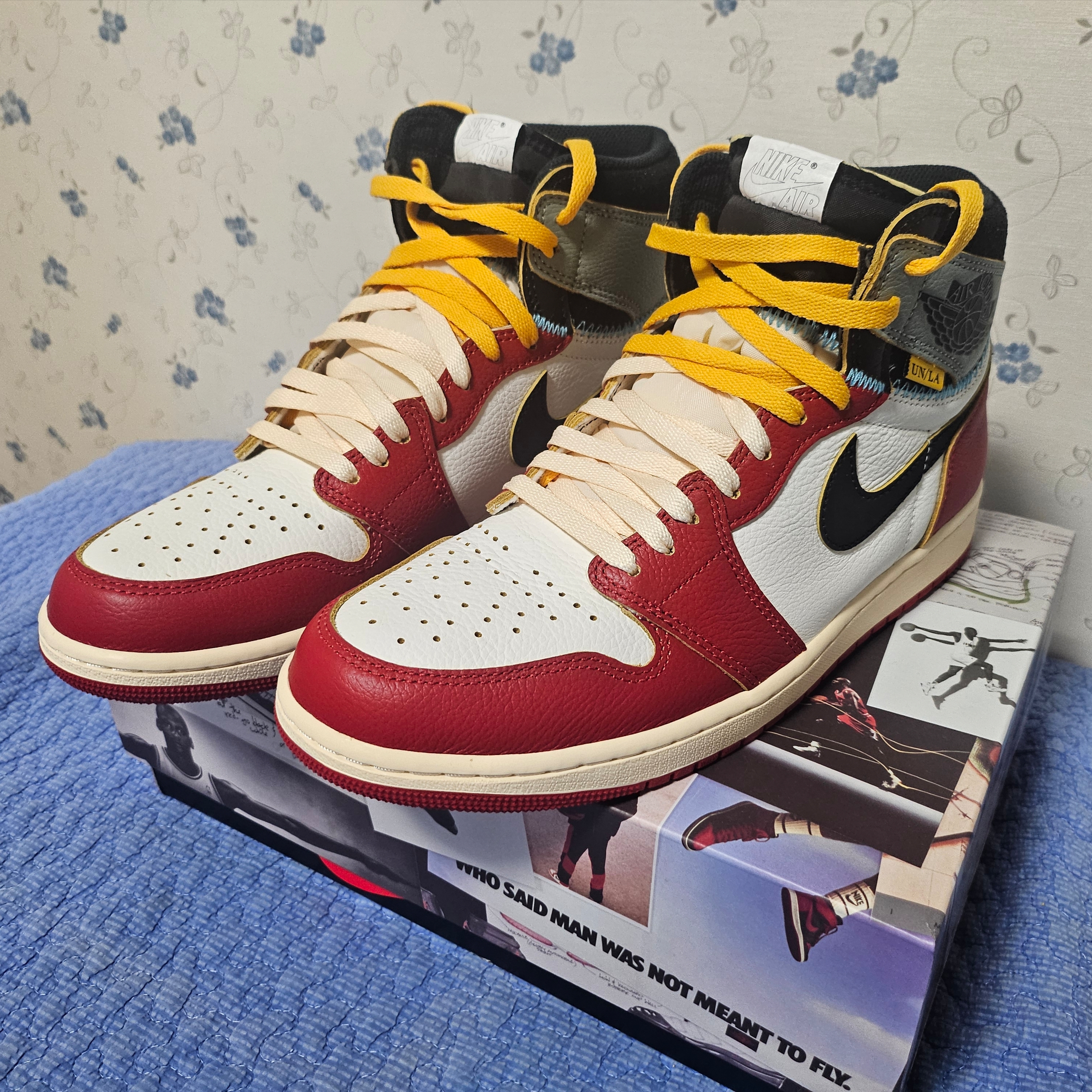Jordan 1 x Union Retro High OG Chicago Shadow 착용 스타일