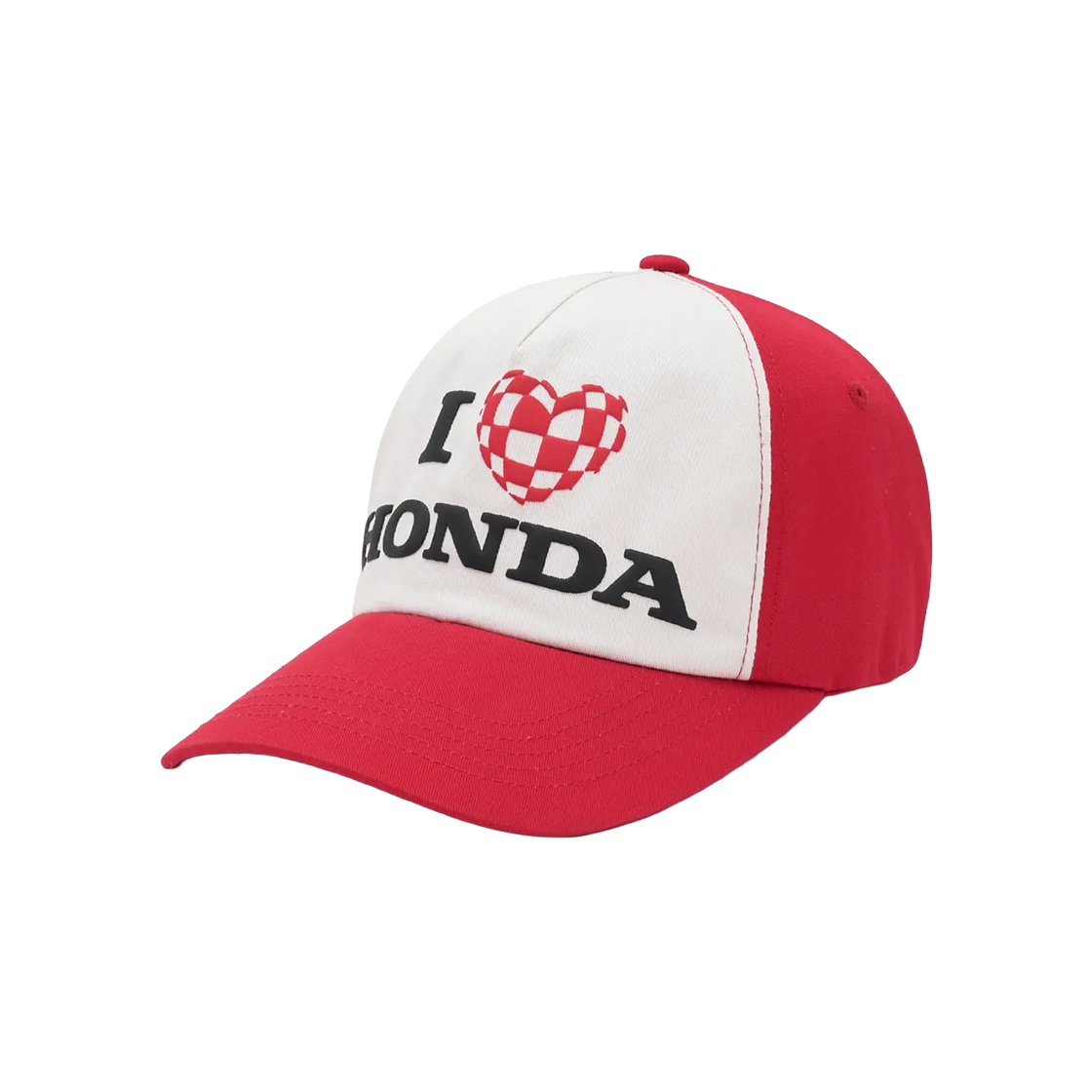 HFX2CA305ARD Honda I Love Honda Trucker Cap_Red