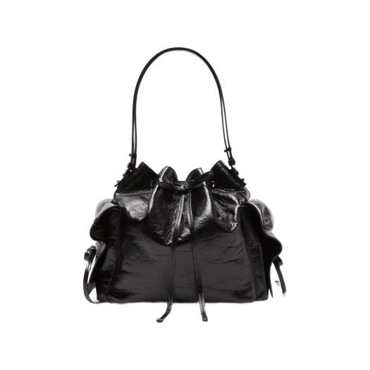 A10457-900 (W) Acne Studios Multipocket Bucket Bag Black