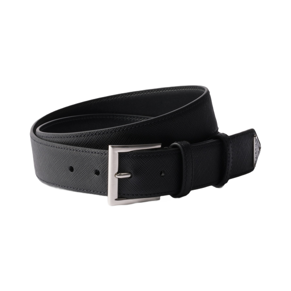 프라다 사피아노 레더 벨트 블랙(Prada Saffiano Leather Belt Black)