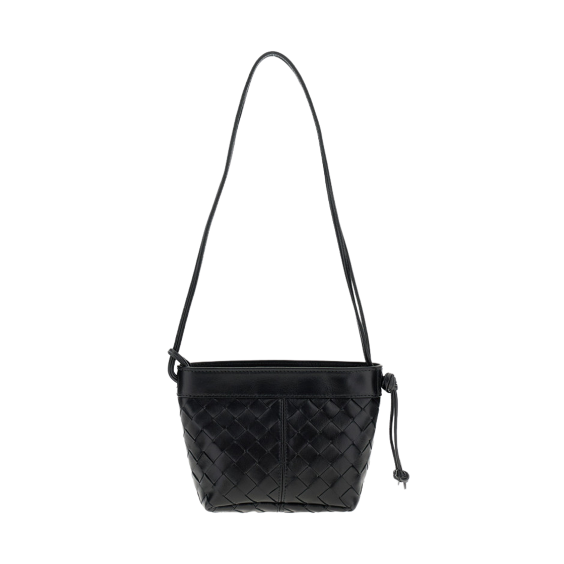 827397V3IV08425 Bottega Veneta Intrecciato Shoulder Bag Black