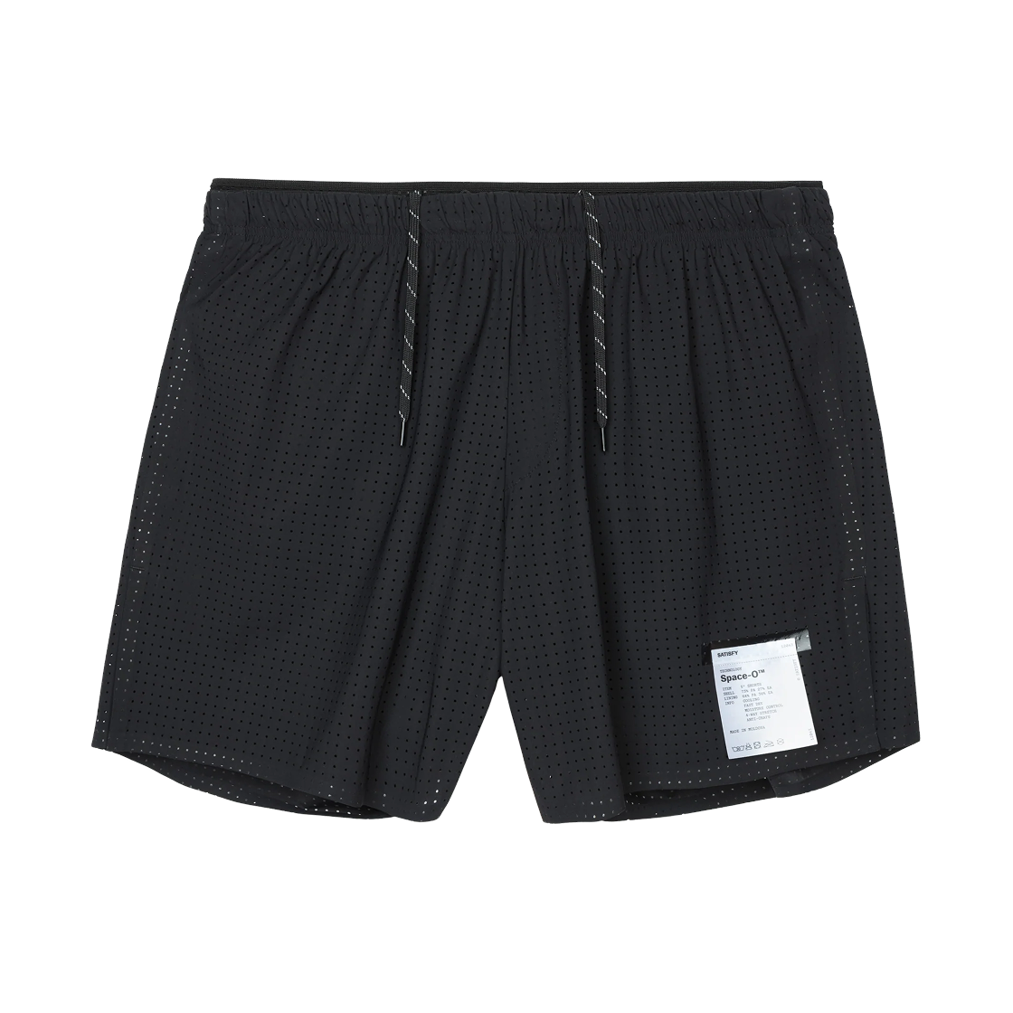 새티스파이 스페이스-O 5인치 쇼츠 블랙(Satisfy Space-O 5 Inch Shorts Black)