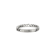 (W) MM6 Maison Margiela Classic Chain Bracelet Grey