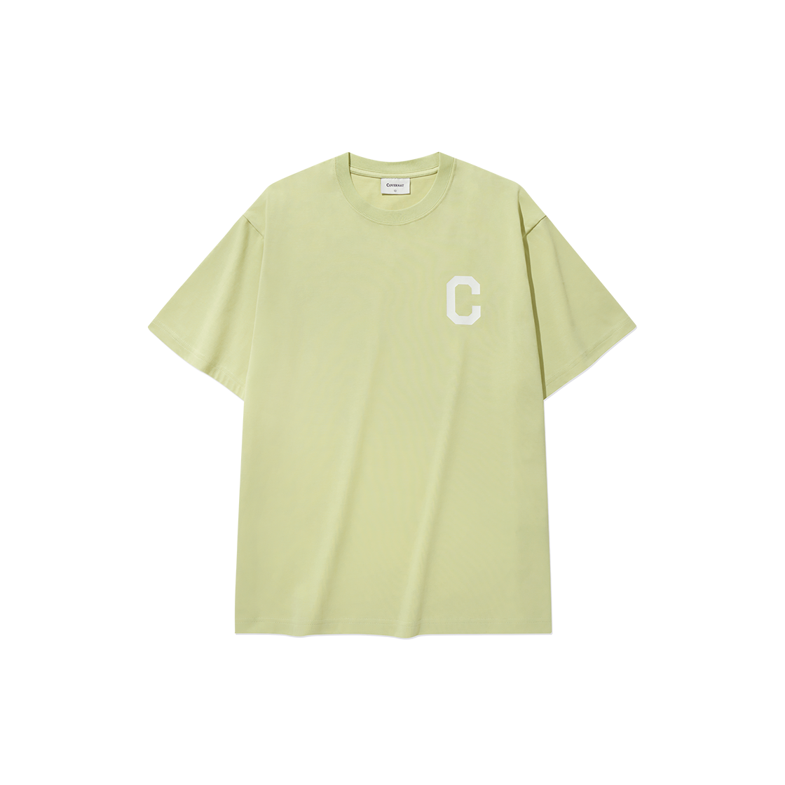 커버낫 쿨 코튼 샤인 C 로고 티셔츠 레몬 | COVERNAT | KREAM