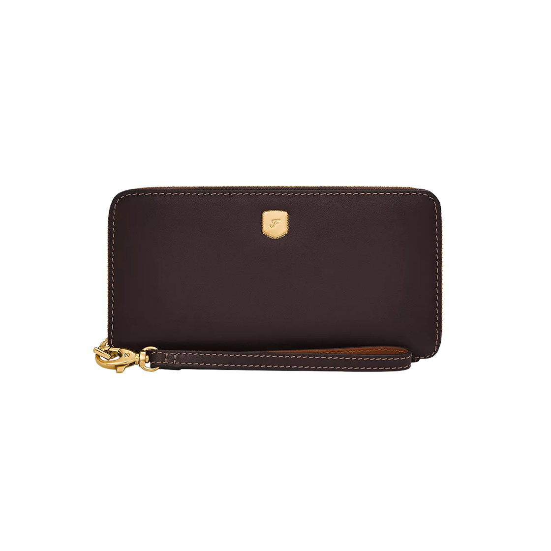 파슬 레녹스 집 컨티넨탈 월렛 밍크(Fossil Lennox Zip Continental Wallet Mink)