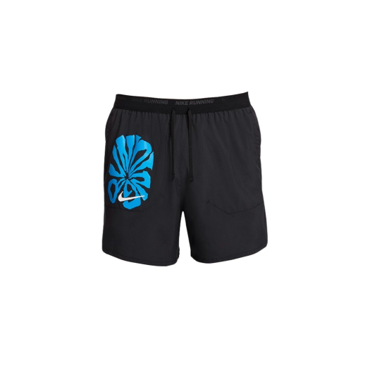 Nike Dri-Fit Stride Run Energy 5 Inch Brief Lined Running Shorts Black Light Photo Blue - US/EU