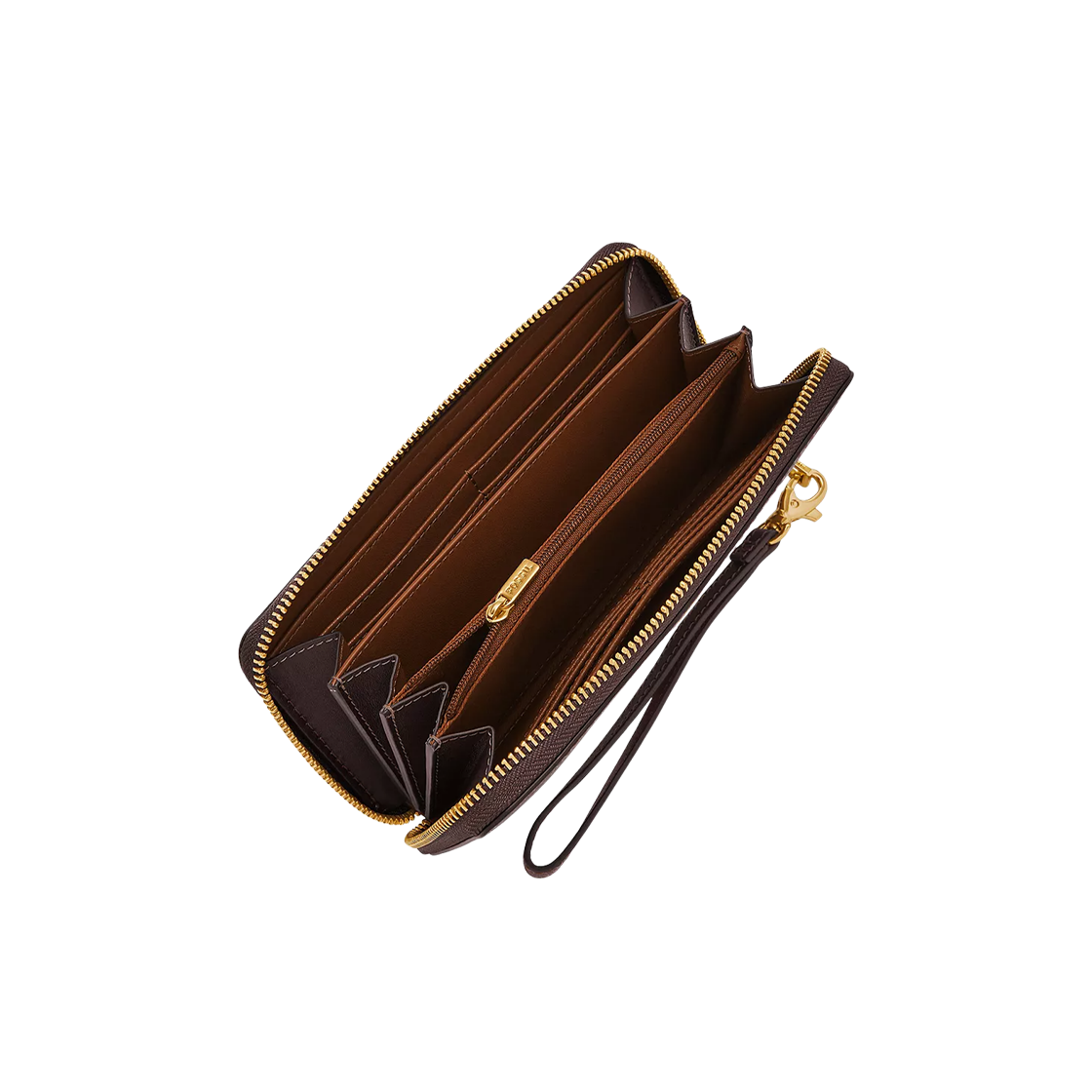 파슬 레녹스 집 컨티넨탈 월렛 밍크(Fossil Lennox Zip Continental Wallet Mink) - 2