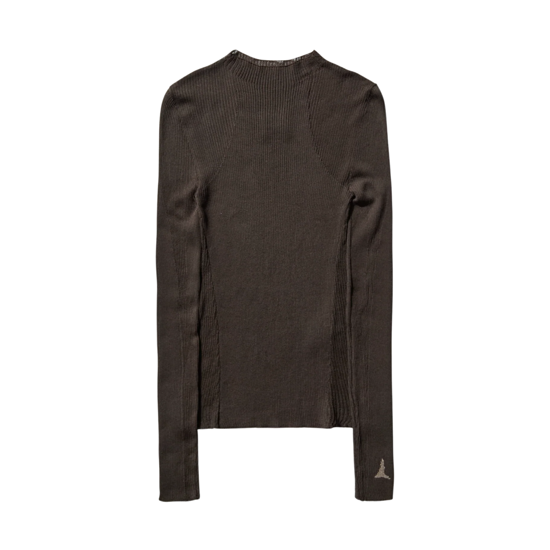 J302834 (W) ROA Sheer Knit Dark Brown