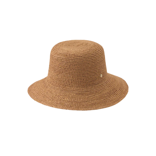HAT51985 (W) Helen Kaminski Esther Bucket Hat Nougat