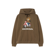 Honda Bear Hoodie Brown