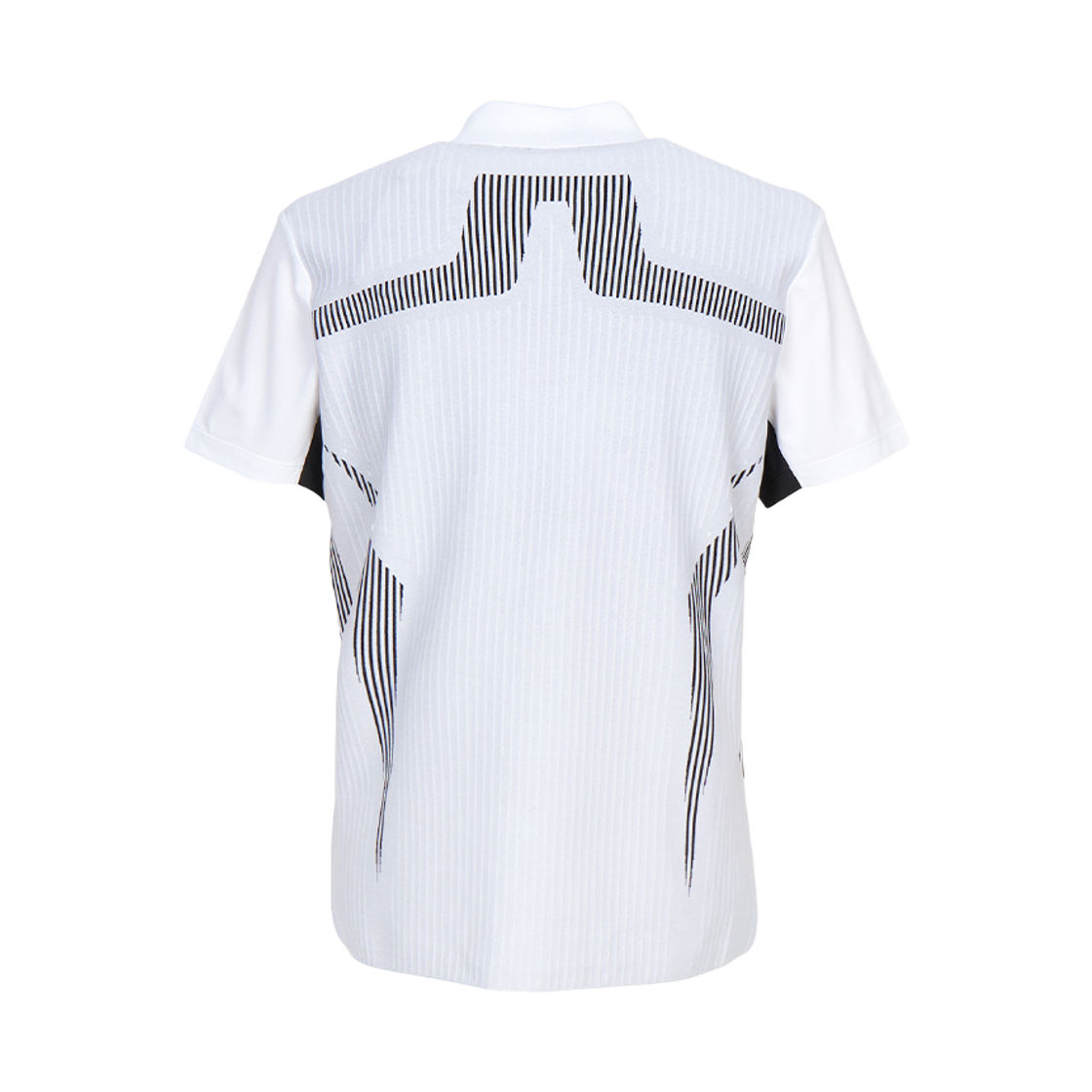 GMKW14023-0000 J.Lindeberg Golf Wear Collar Short Sleeve Knitwear White