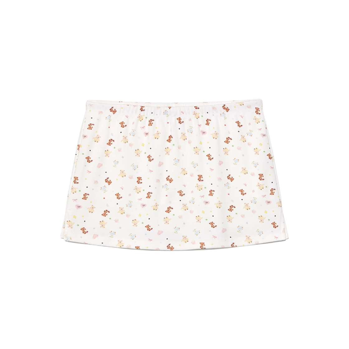 (W) 글로니 와일드 미니 스커트 테디((W) Glowny Wild Mini Skirt Teddy)