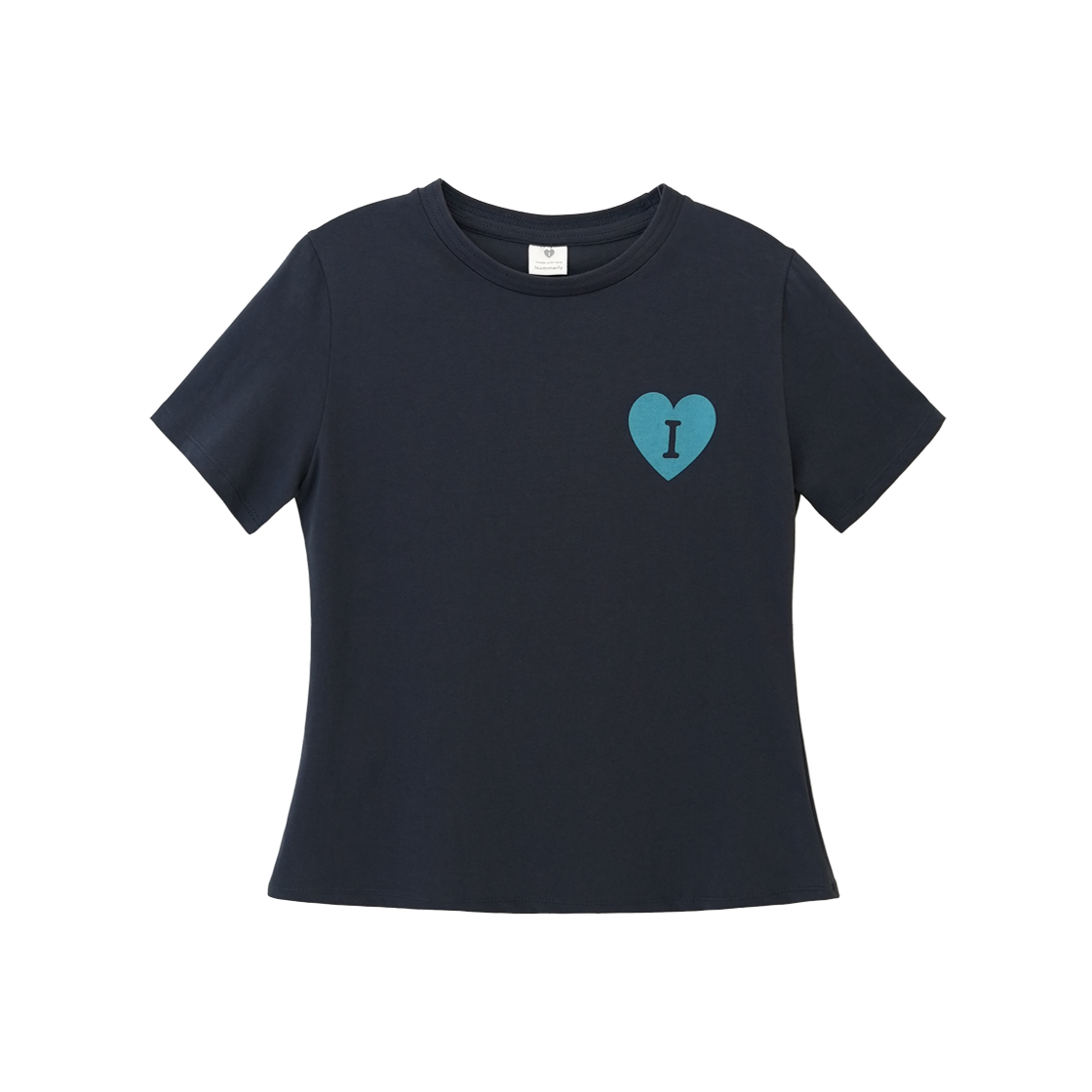 ISUC0001 Isummerly Heart Logo T-shirt Deep Navy