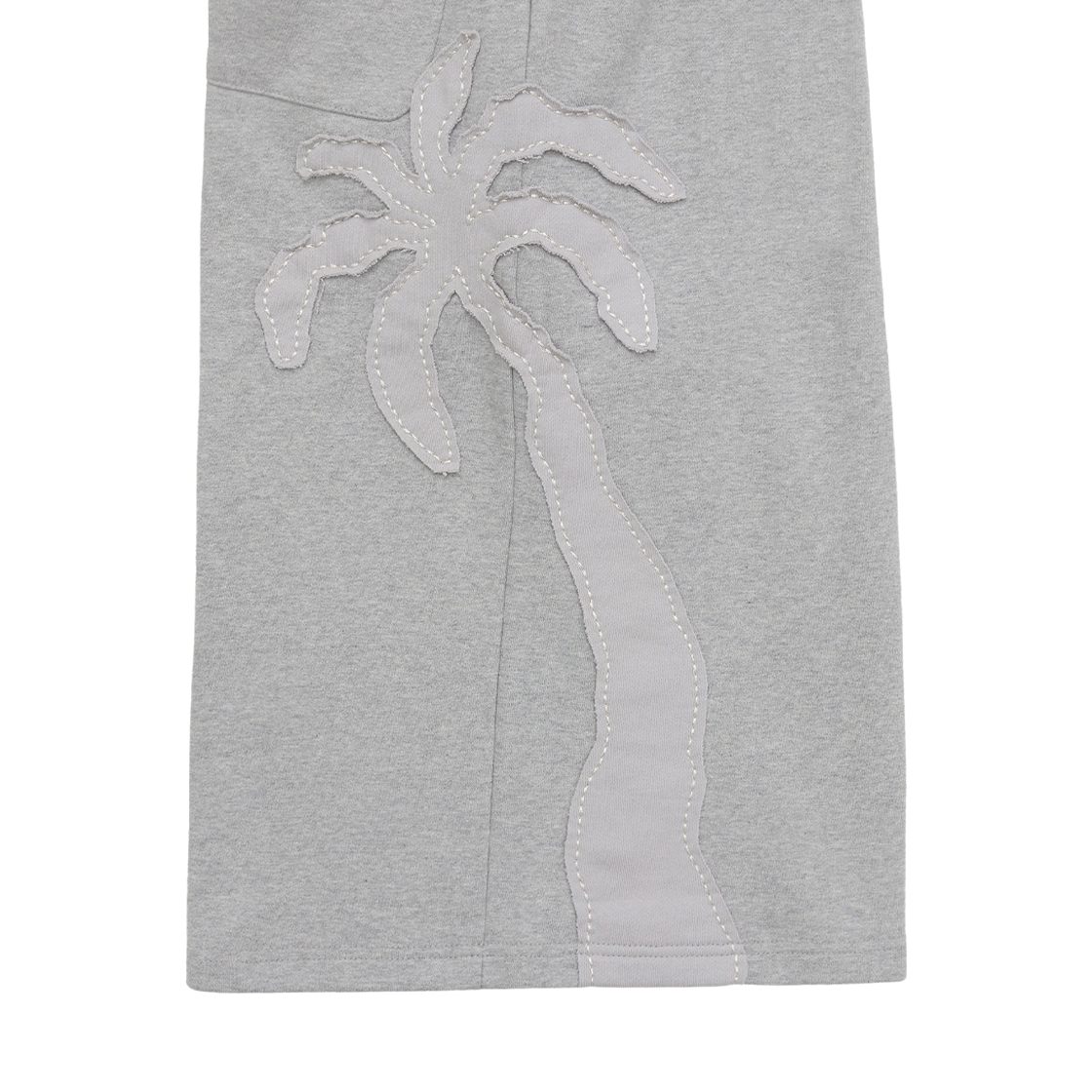 쎄르페 팜트리 아플리케 버뮤다 스웻팬츠 멜란지 그레이(SSERPE Palm Tree Applique Bermuda Sweat Pants Melange Grey) - 3