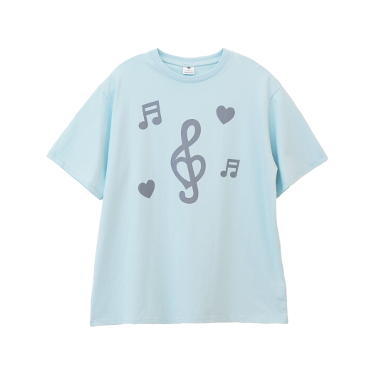 ISUC0008 [KREAM 단독] Isummerly Melody T-shirt Sky Blue
