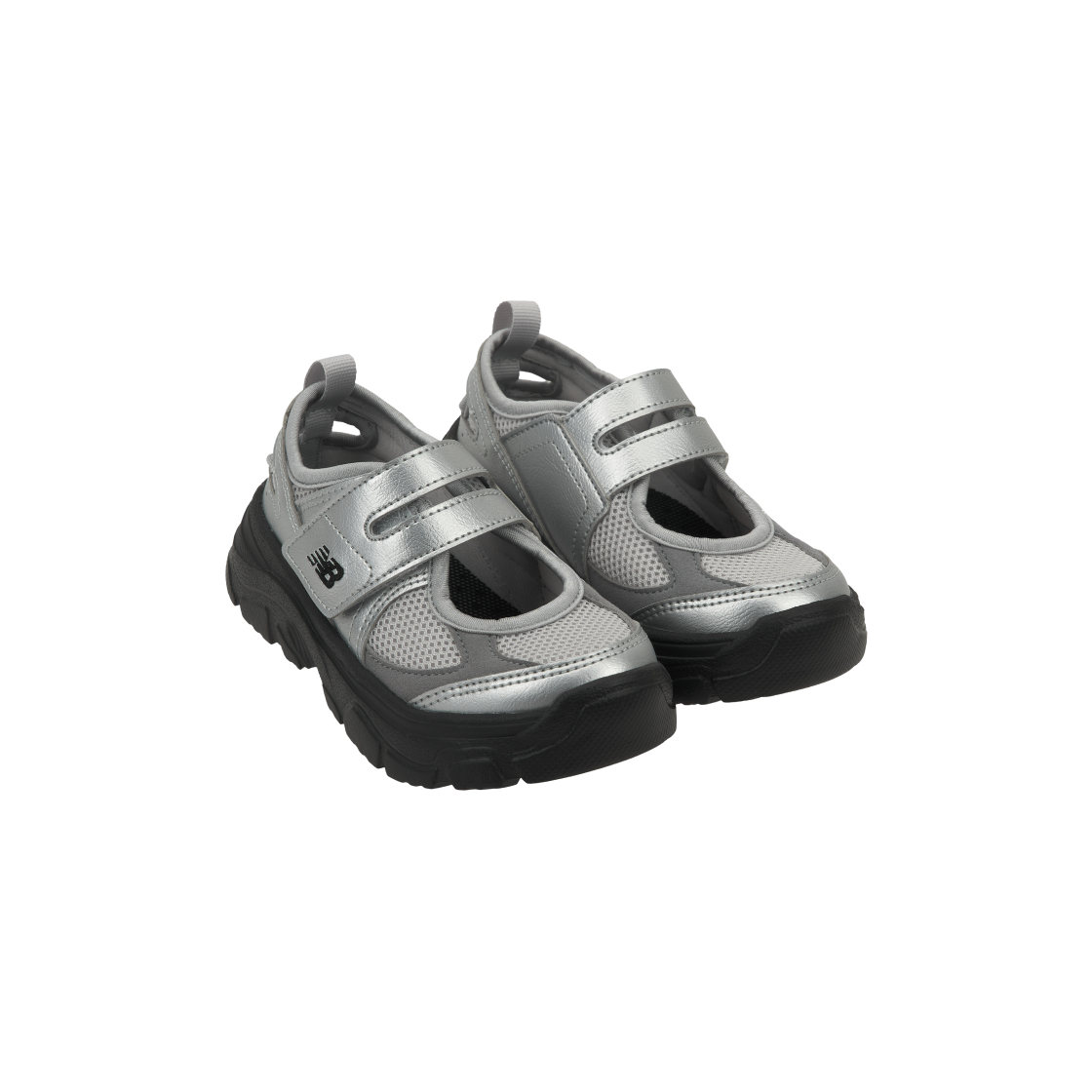K2202S1P (PS) New Balance Breeze Mini Metalic Silver - #4